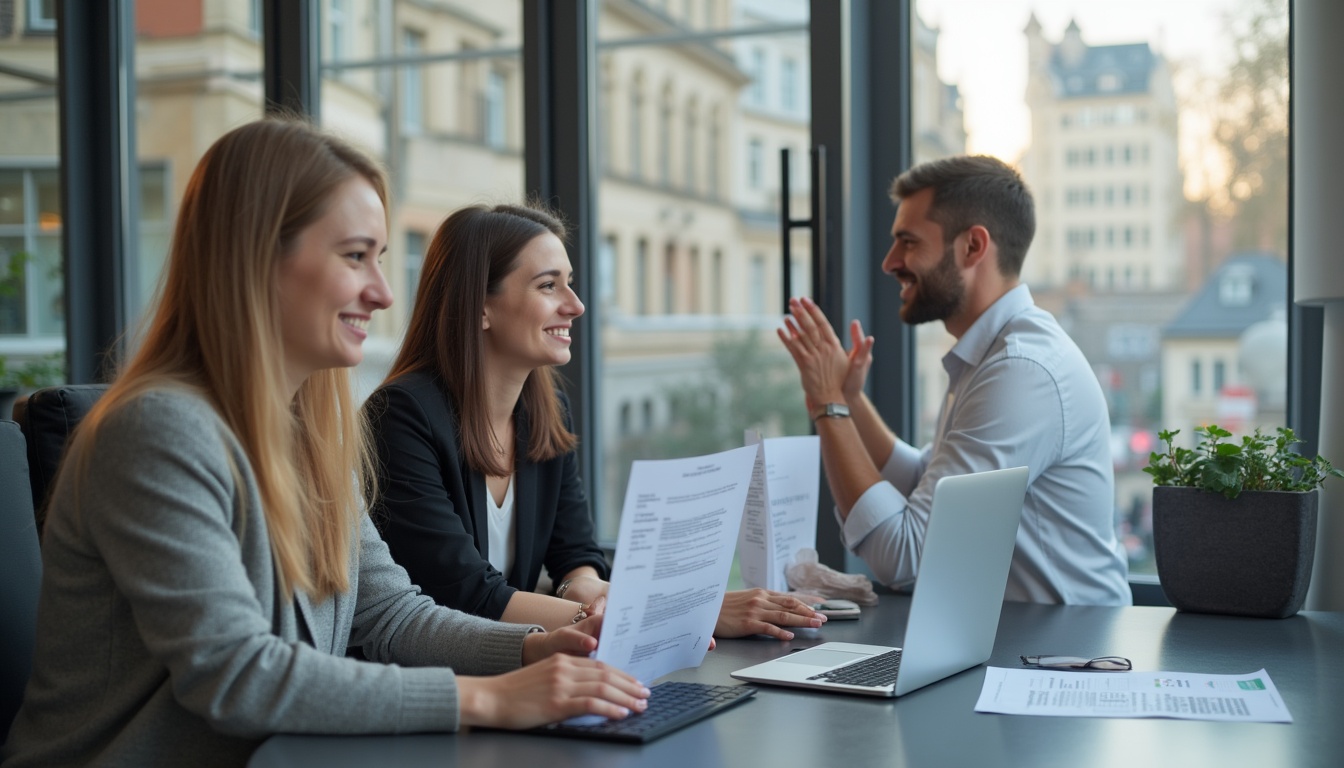 Tineri studenți entuziaști într-un program de internship în Brașov
